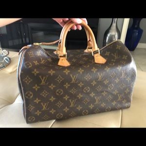 Louis Vuitton Monogram Speedy 35